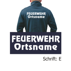 SmartSoftshelljacke navy, font &quot;E&quot; with place-name