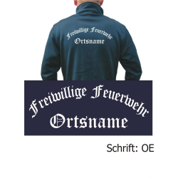 SmartSoftshelljacke navy, font "OE" (old german...