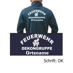 SmartSoftshelljacke navy, Schrift "DK" (DSA)...