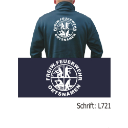 SmartSoftshelljacke navy with positivem Logo, FREIW....