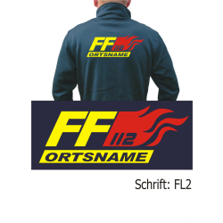 SmartSoftshelljacke navy, font "FL2" FF with...