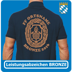 T-Shirt Leistungsabzeichen Bayern Stufe 1 (BRONZE) mit FF...