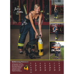 Kalender 2017 Feuerwehr-Frauen - das Original (17. Jahrgang)