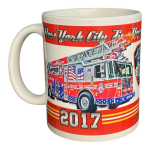 Tasse New York City Fire Department 2017 - limitiert