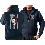 Veste à capuche marin, New York City Fire Dept. EMS Coney Island, Brooklyn