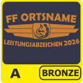 Rücken: A (bronze)