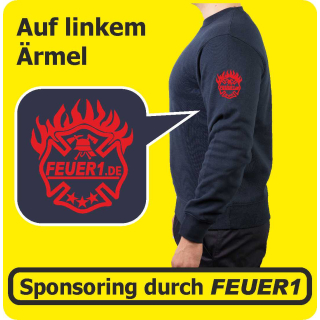 Sponsoring auf Ärmel als Emblem