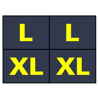 2x L/2x XL