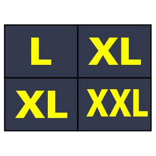 L-XL-XL-XXL